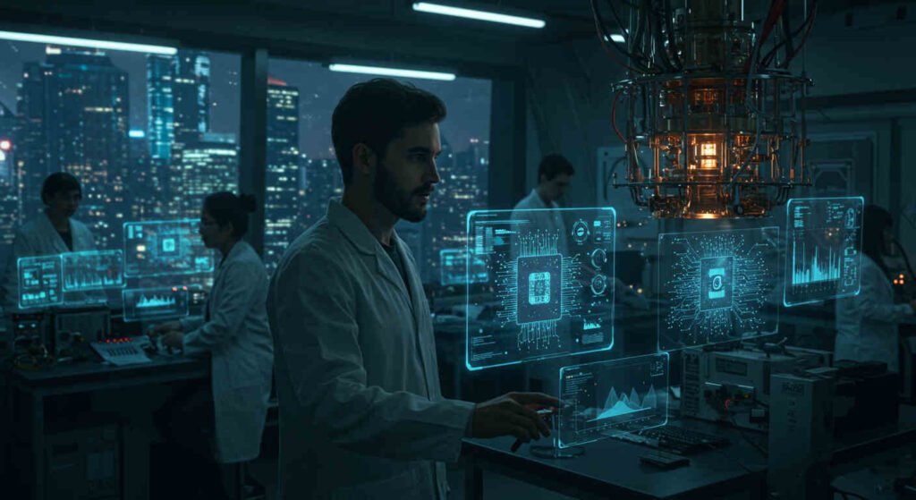 Quantum Chip Race