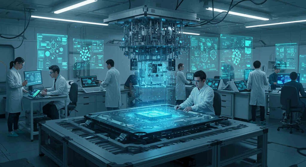 Quantum Chip Race