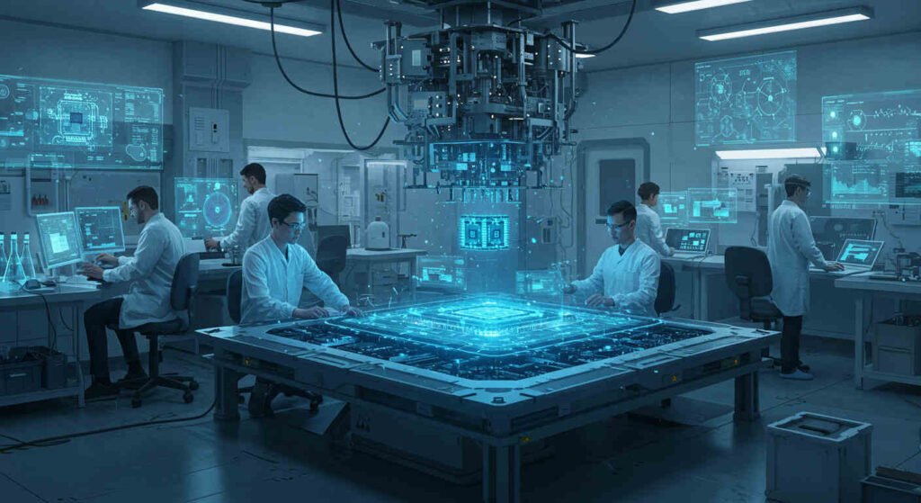 Quantum Chip Race