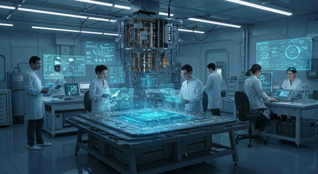 Quantum Chip Race